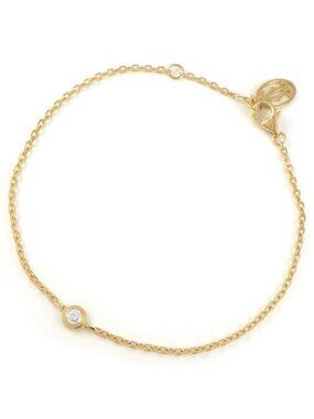 Cartier Bracelet d'Amour SM Diamant Leger 1 Point Diamond 18k Yellow Gold